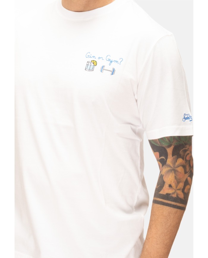 MC2 St. Barth T-shirt uomo bianca