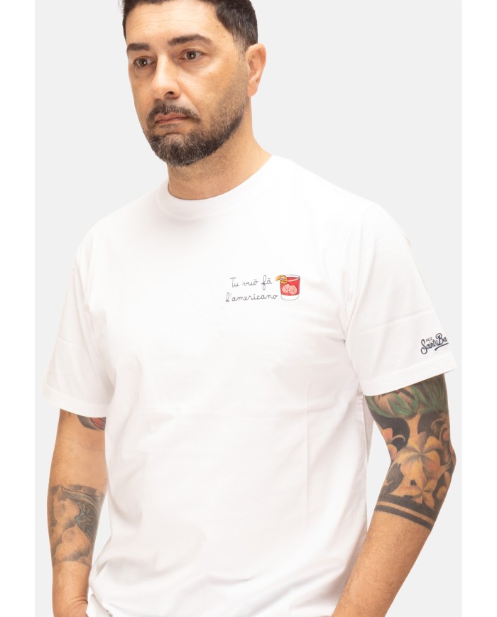 MC2 St. Barth T-shirt uomo bianco