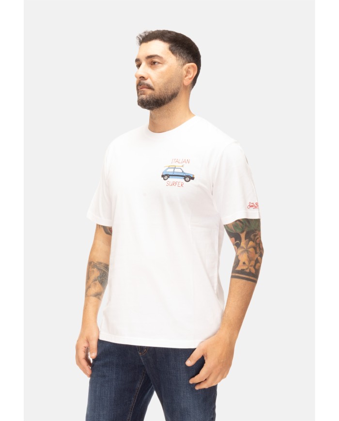 MC2 St. Barth T-shirt uomo bianca