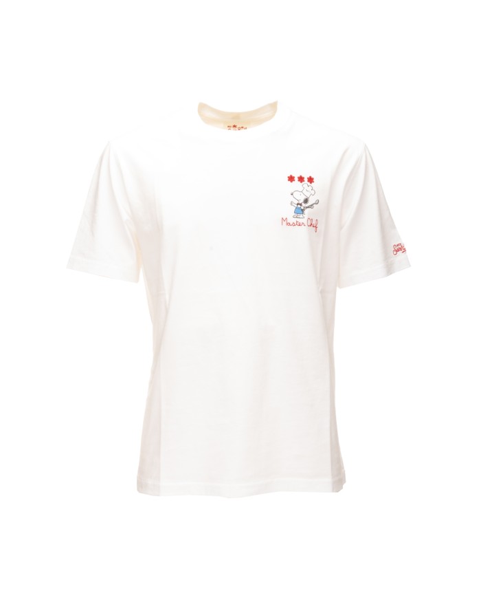 MC2 St. Barth T-shirt uomo Snoopy bianca