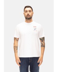 MC2 St. Barth T-shirt uomo Snoopy bianca