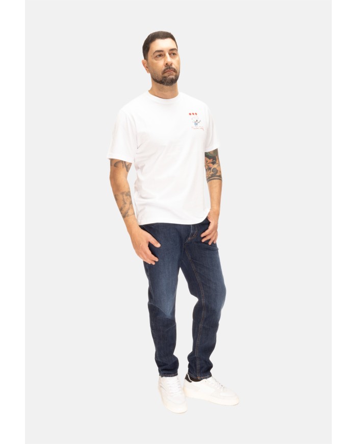 MC2 St. Barth T-shirt uomo Snoopy bianca