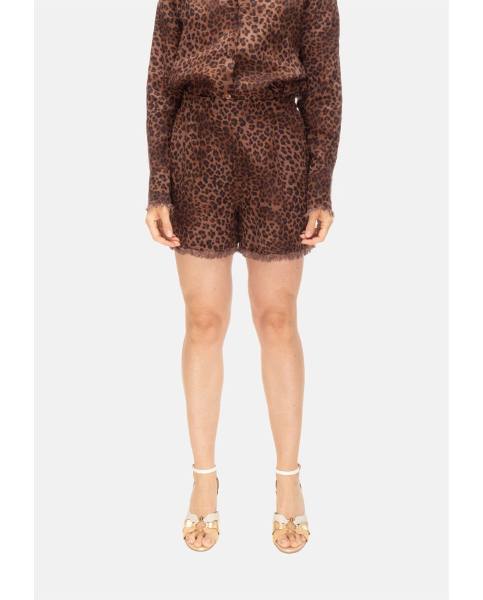 MC2 St. Barth Shorts donna animalier 
