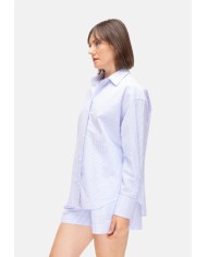 MC2 St. Barth Camicia donna righe seersucker 