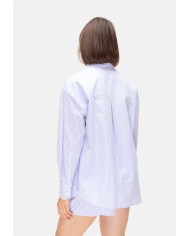 MC2 St. Barth Camicia donna righe seersucker 