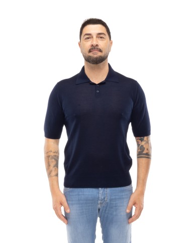 BALLANTYNE Polo Uomo Blu navy