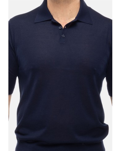 BALLANTYNE Polo Uomo Blu navy