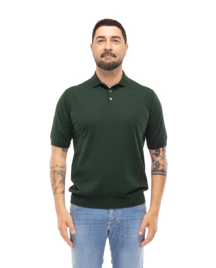 BALLANTYNE Polo uomo Verde