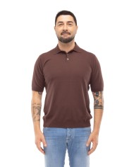BALLANTYNE Polo uomo marrone