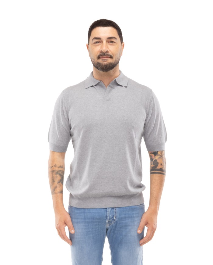 BALLANTYNE Polo uomo Grigio