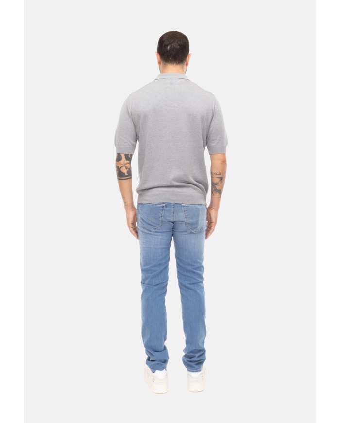 BALLANTYNE Polo uomo Grigio