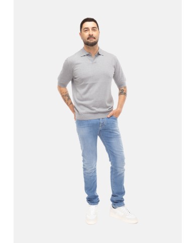 BALLANTYNE Polo uomo Grigio