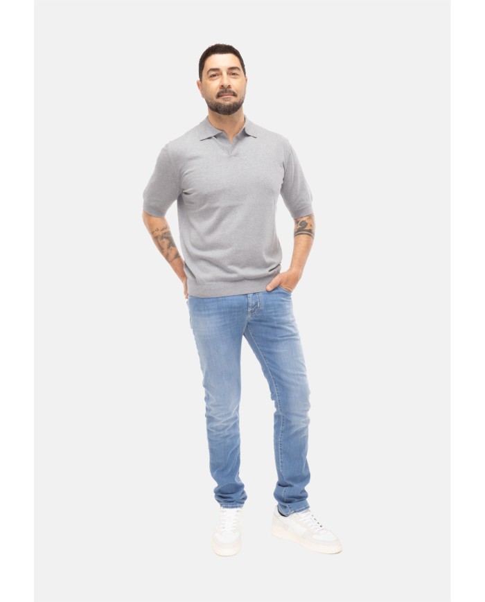 BALLANTYNE Polo uomo Grigio