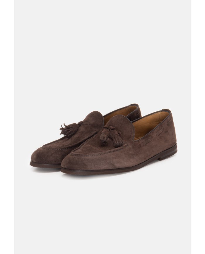 BARRETT Scarpe uomo con nappine marrone