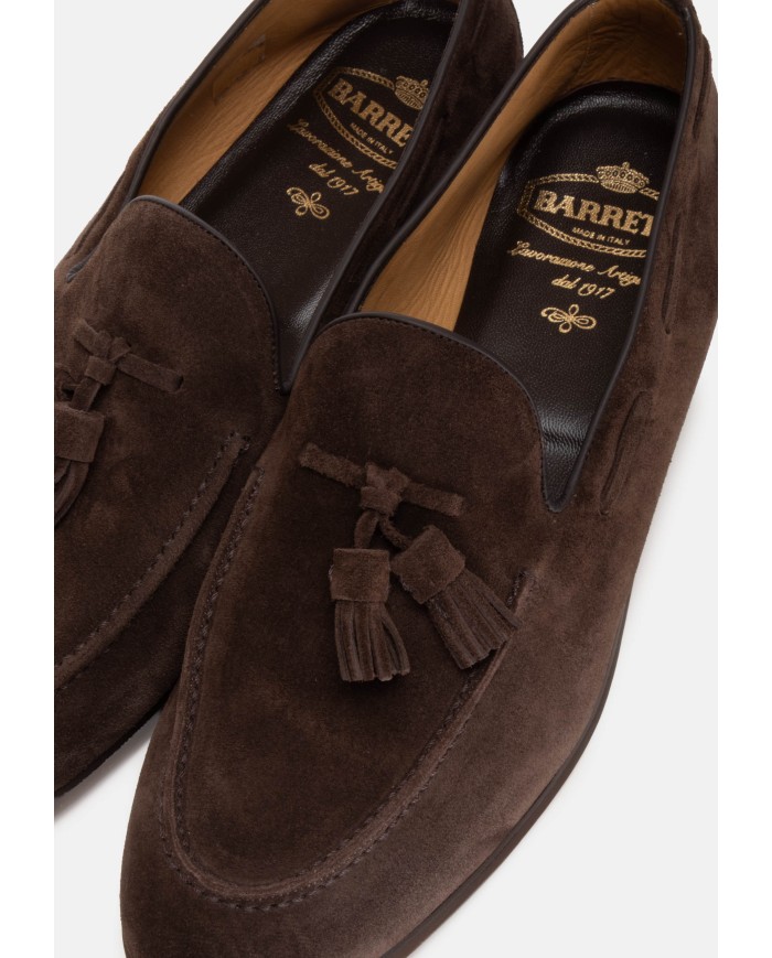 BARRETT Scarpe uomo con nappine marrone