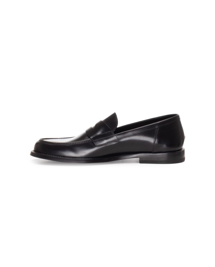 BARRETT Mocassino uomo in pelle nero