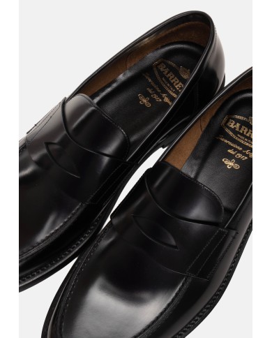 BARRETT Mocassino uomo in pelle nero