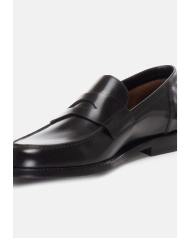 BARRETT Mocassino uomo in pelle nero