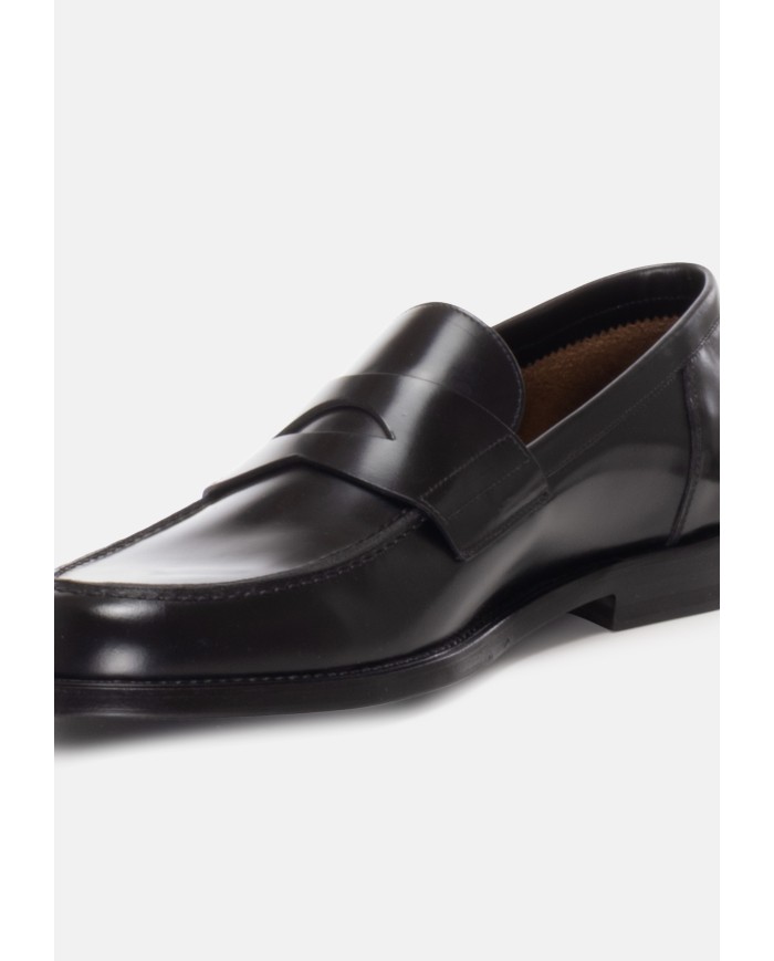 BARRETT Mocassino uomo in pelle nero