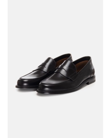 BARRETT Mocassino uomo in pelle nero
