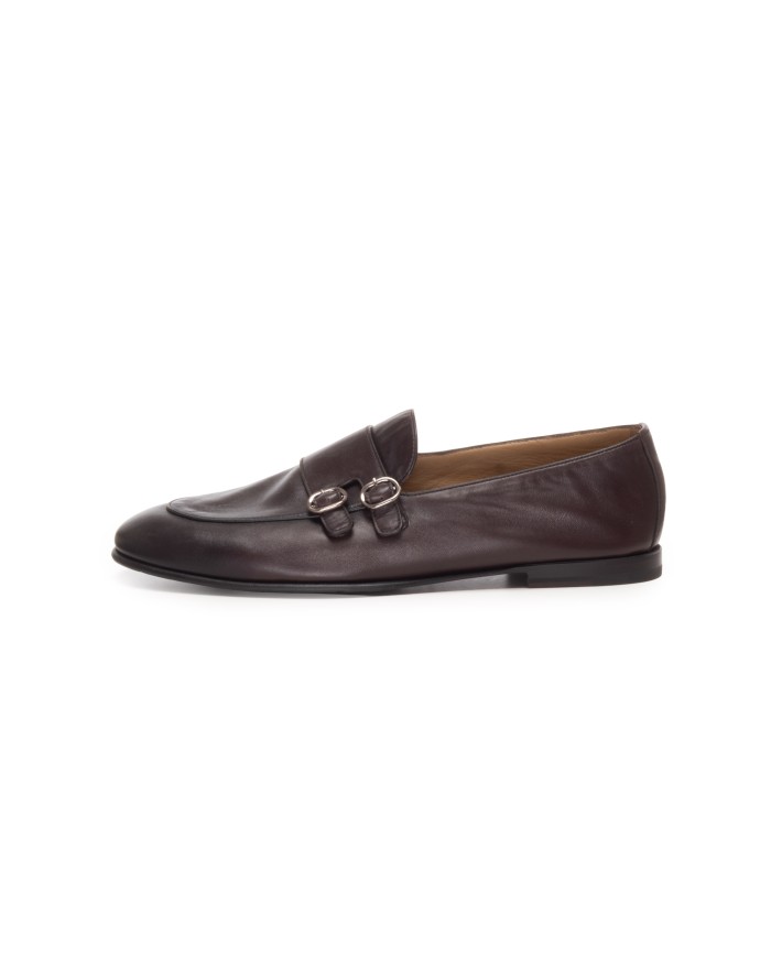 BARRETT Scarpe uomo con fibbie marrone