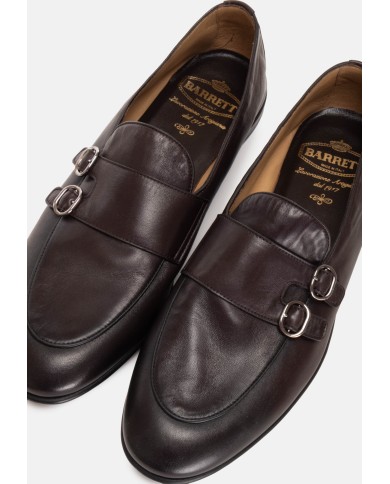 BARRETT Scarpe uomo con fibbie marrone