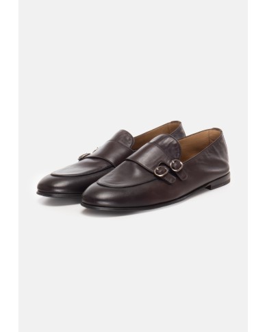 BARRETT Scarpe uomo con fibbie marrone