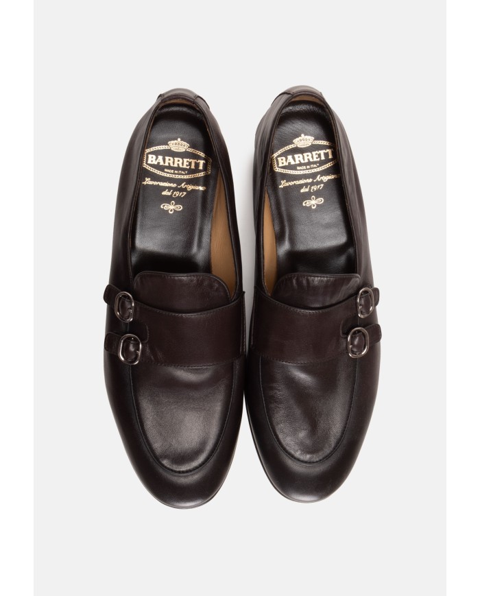 BARRETT Scarpe uomo con fibbie marrone