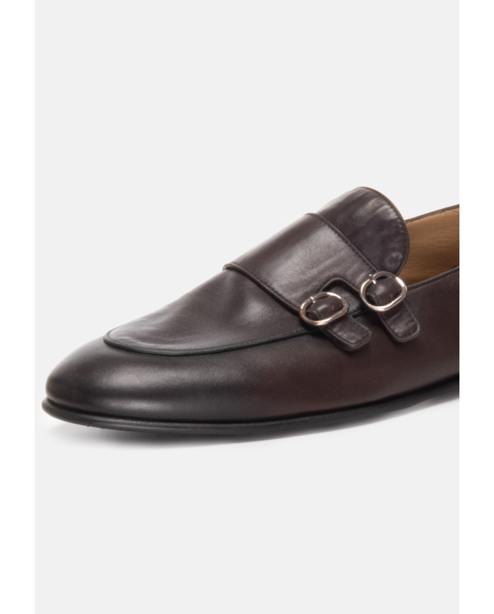 BARRETT Scarpe uomo con fibbie marrone