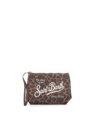 MC2 St. Barth Pochette Aline giraffa marrone
