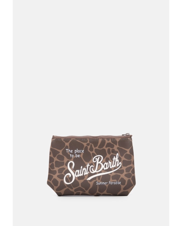 MC2 St. Barth Pochette Aline giraffa marrone
