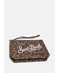 MC2 St. Barth Pochette Aline giraffa marrone
