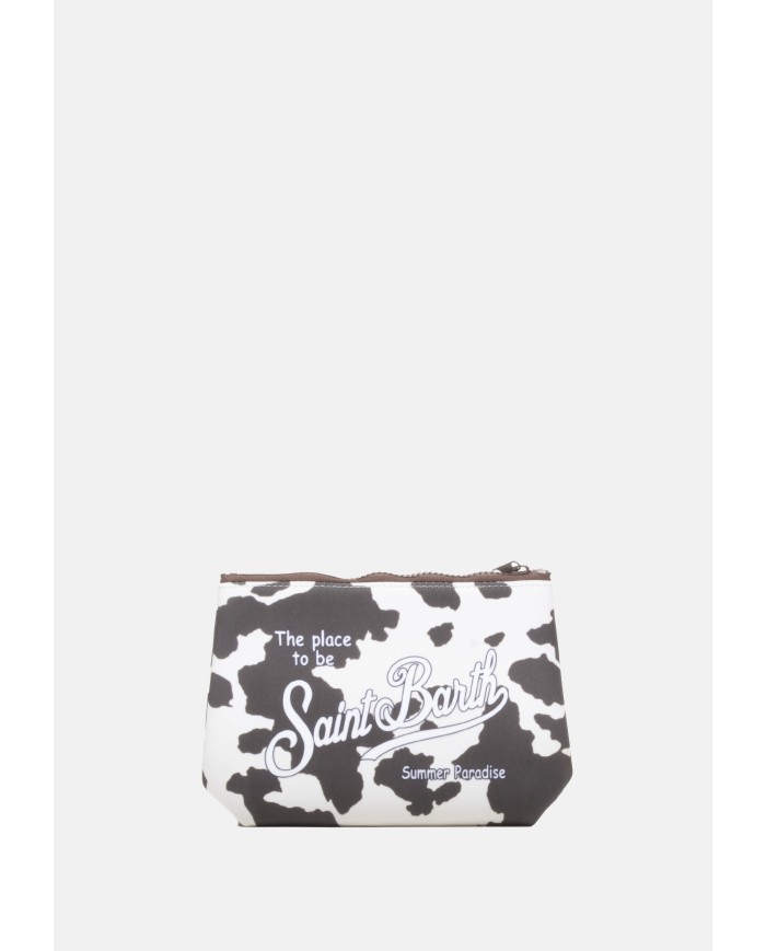 MC2 St. Barth Pochette Aline muccata marrone bianco