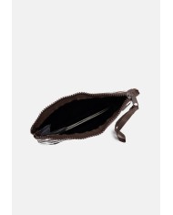 MC2 St. Barth Pochette Aline muccata marrone bianco
