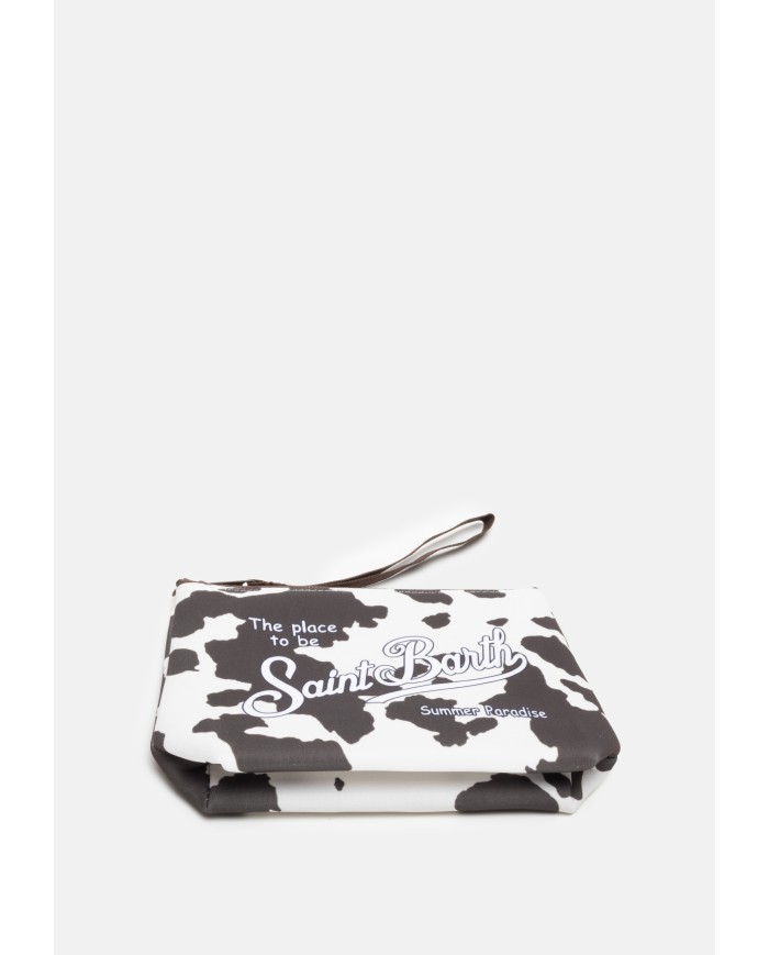 MC2 St. Barth Pochette Aline muccata marrone bianco
