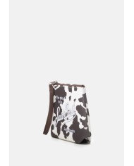 MC2 St. Barth Pochette Aline muccata marrone bianco