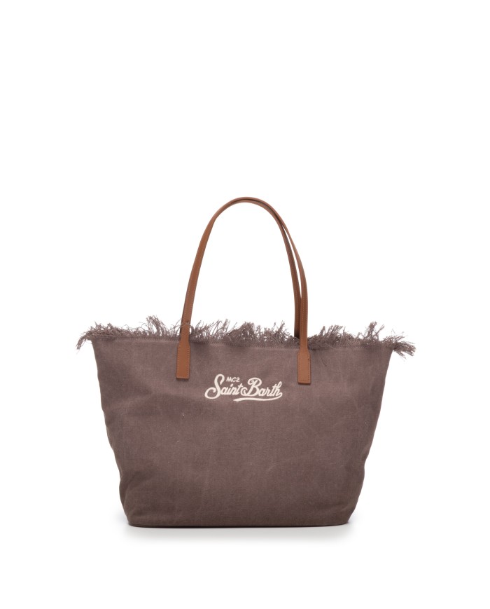 MC2 St. Barth Borsa donna shopper large marrone