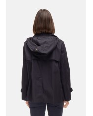 HERNO Trench corto donna Blu