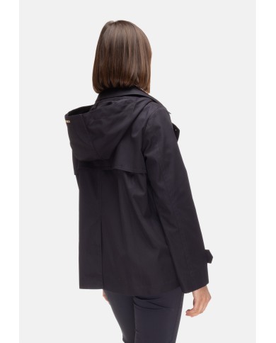 HERNO Trench corto donna Blu