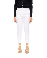 PESERICO Pantaloni donna iconici bianco