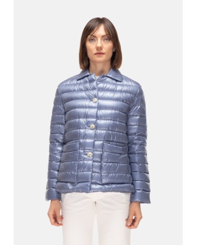 HERNO Piumino ultralight donna Azzurro