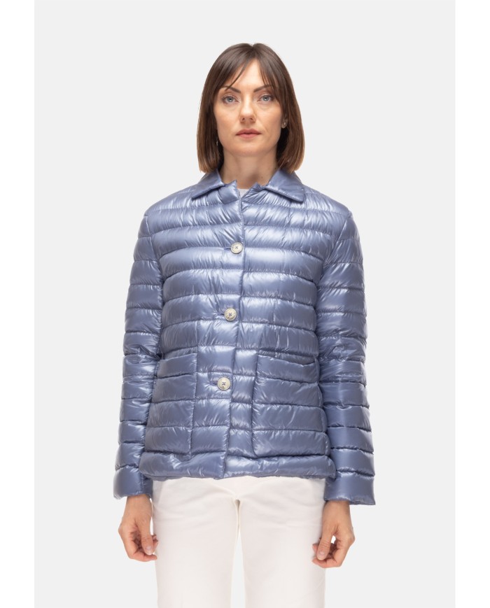 HERNO Piumino ultralight donna Azzurro