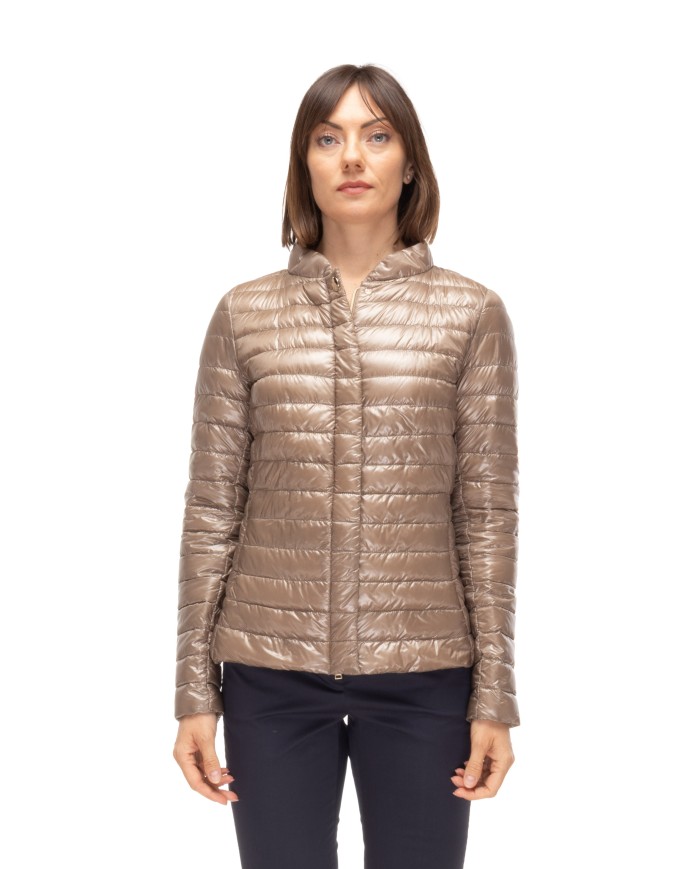 HERNO Piumino donna ultralight Tortora