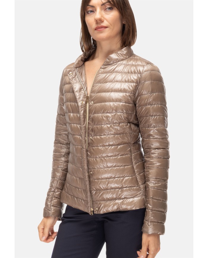 HERNO Piumino donna ultralight Tortora