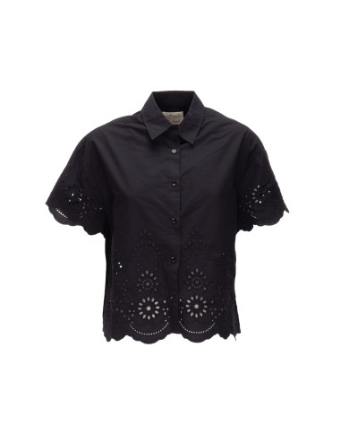 MC2 St. Barth Camicia donna mezza manica Nera
