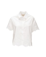 MC2 St. Barth Camicia donna mezza manica bianca