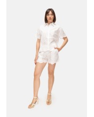 MC2 St. Barth Camicia donna mezza manica bianca