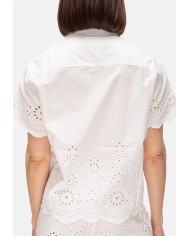 MC2 St. Barth Camicia donna mezza manica bianca