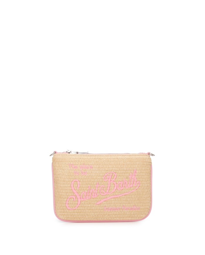 MC2 St. Barth Pochette donna mini Beige rosa