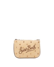 MC2 St. Barth Pochette donna mini Beige marrone